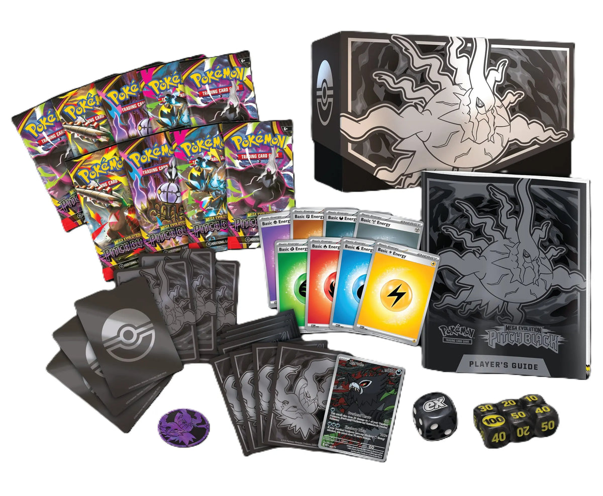 Pokémon TCG: Mega Evolution — ME05 Pitch Black Elite Trainer Box EN