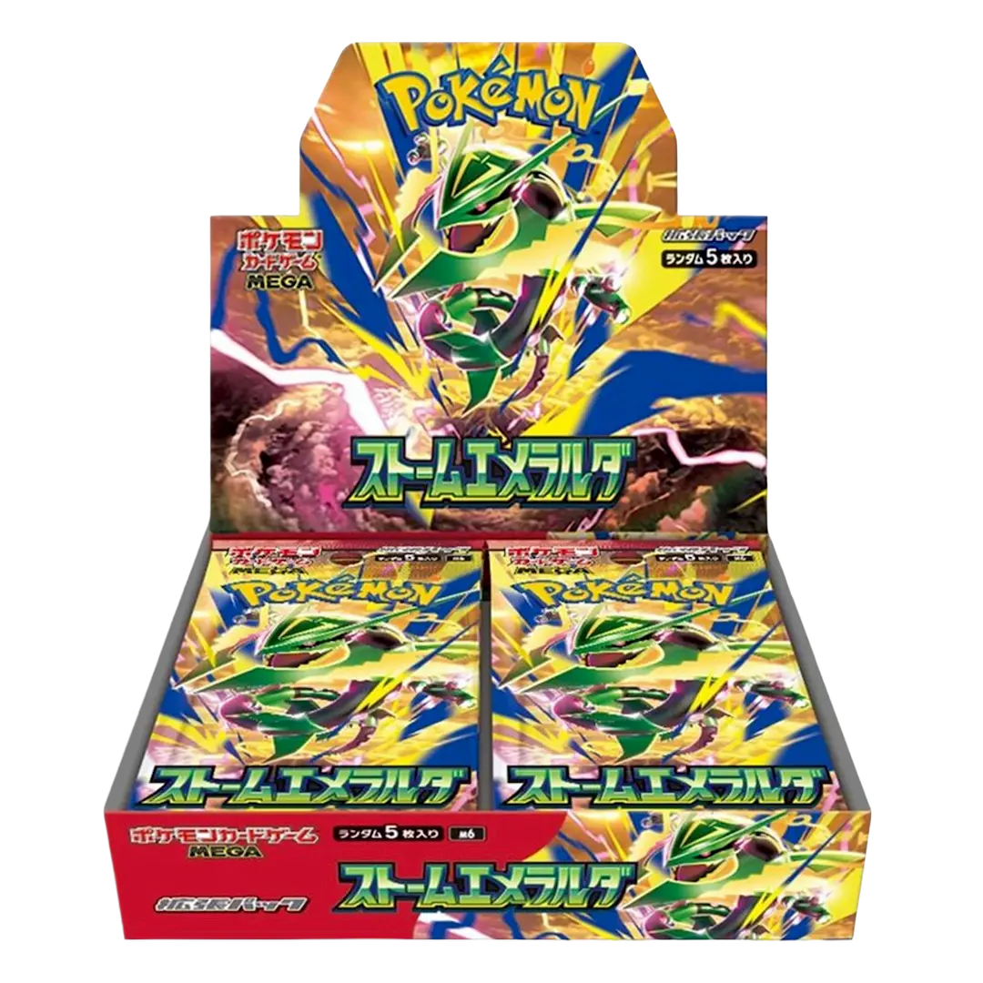 Pokémon Storm Emeralda Booster Box M6 (Shrink wrapped)