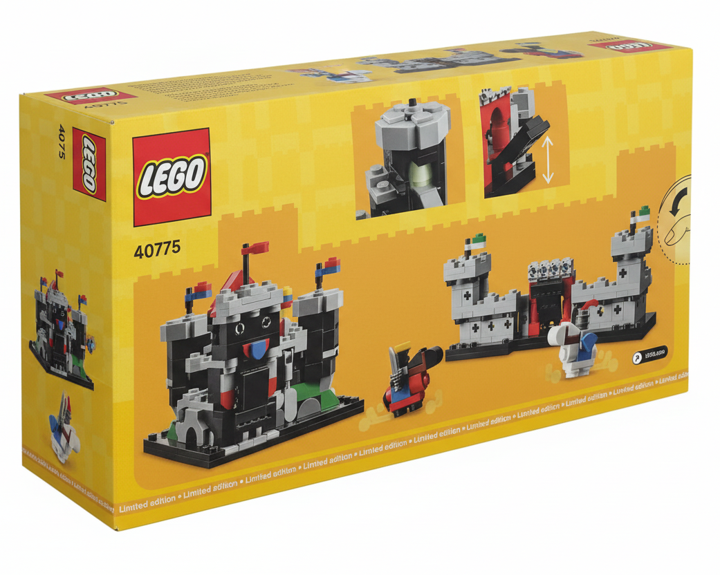 LEGO Mini Knight's Castle zijkant