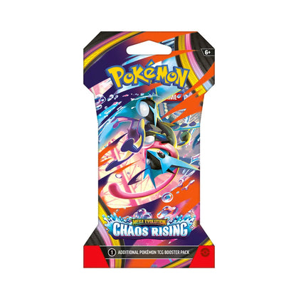 Pokémon Mega Evolution Chaos Rising Sleeved Booster Pack
