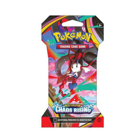 Pokémon Mega Evolution Chaos Rising Sleeved Booster Pack