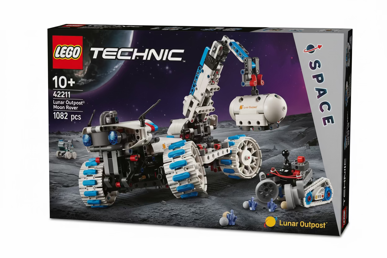 Lego  Lunar Outpost maanrover ruimtevoertuig (42211)
