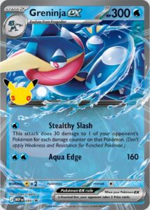 Pokémon 30th Celebration Greninja ex Box