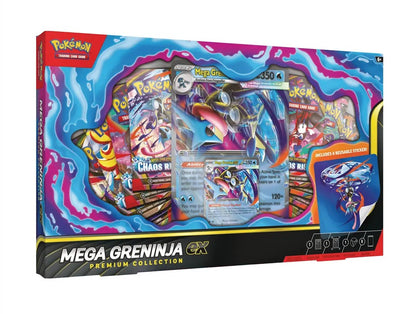 Pokémon TCG: Mega Evolution — Mega Greninja ex Premium Collection