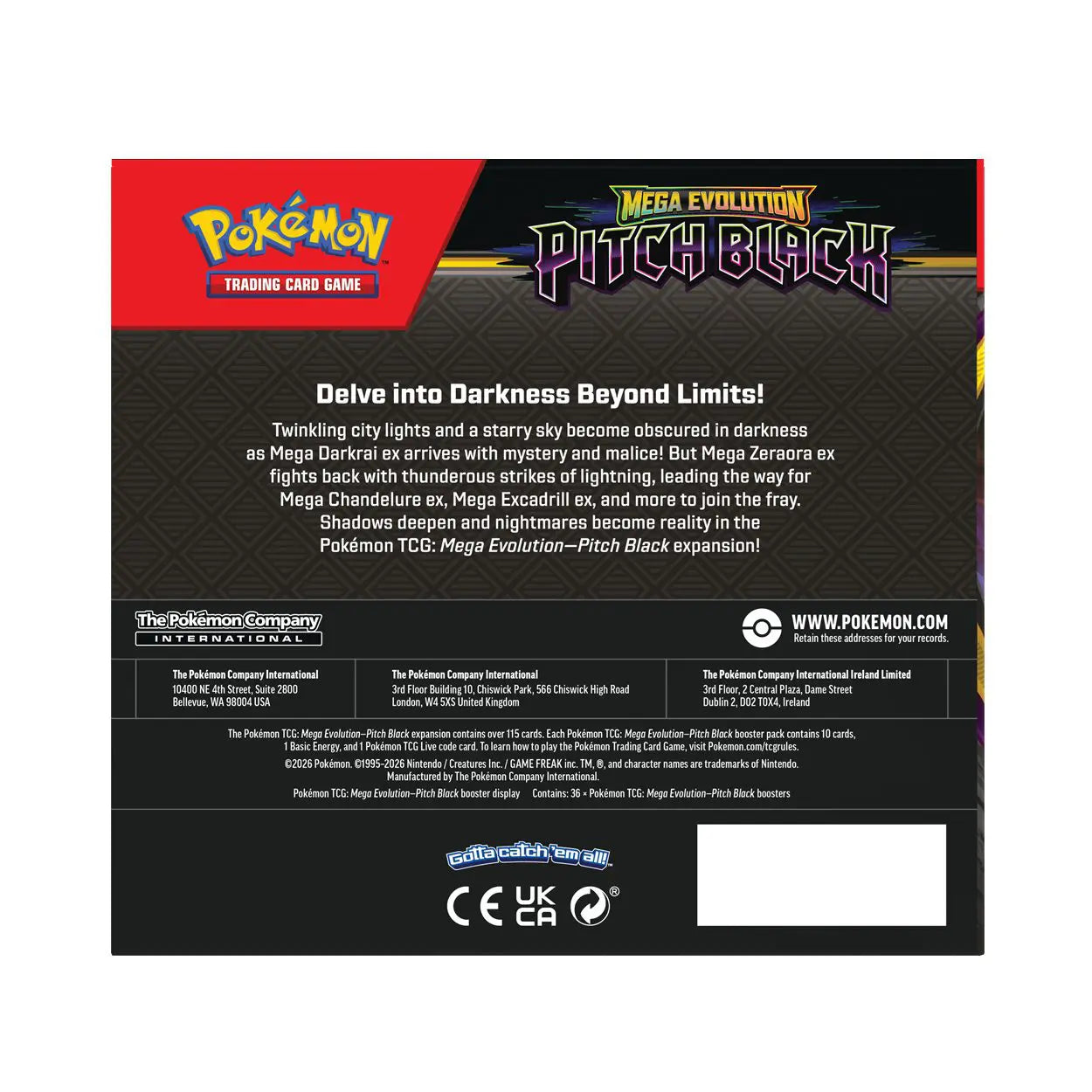 Pokémon TCG: Mega Evolution — ME05 Pitch Booster Box EN