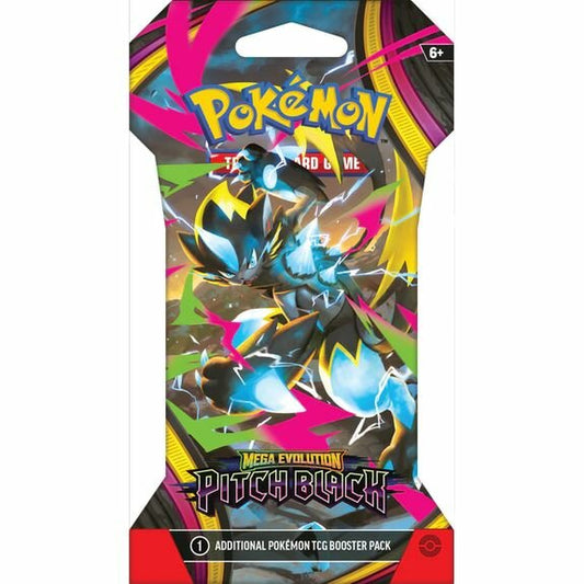 Pokémon Mega Evolution Pitch Black Sleeved Booster