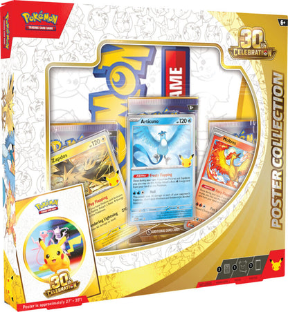 Pokémon 30th Celebration Poster Collection Box