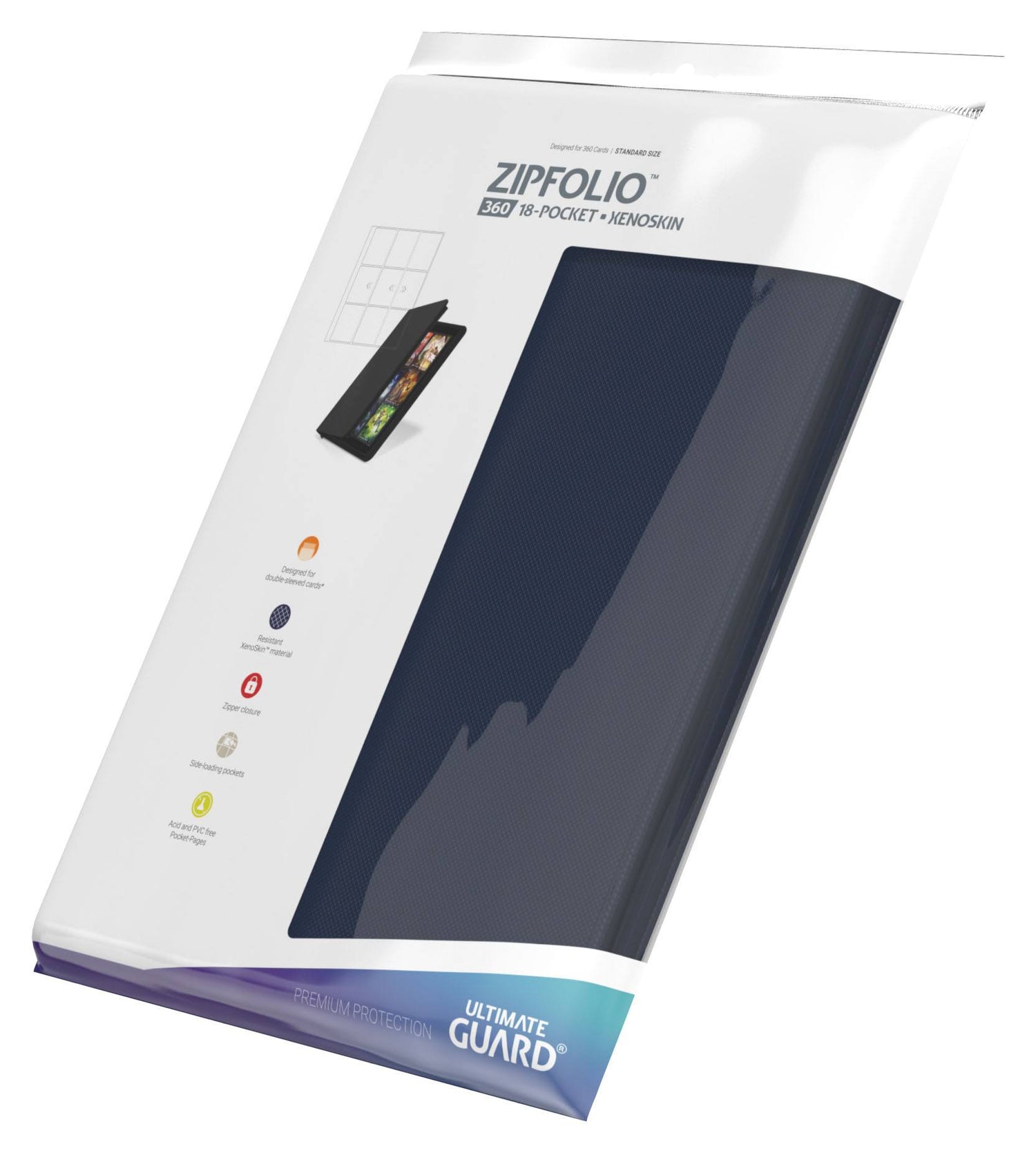 Ultimate Guard Zipfolio 360 18-Pocket Xenoskin