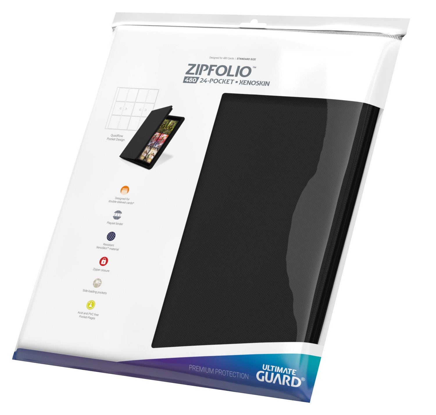 Ultimate Guard Zipfolio 480 24-Pocket Xenoskin