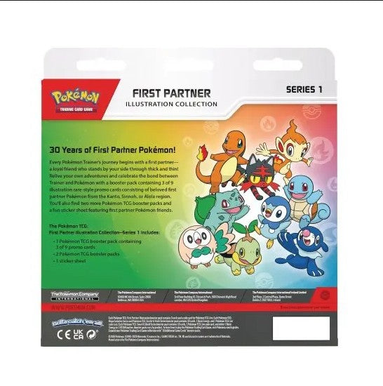 Pokemon TCG First Partner Illustration Collection - Series 1 ENG