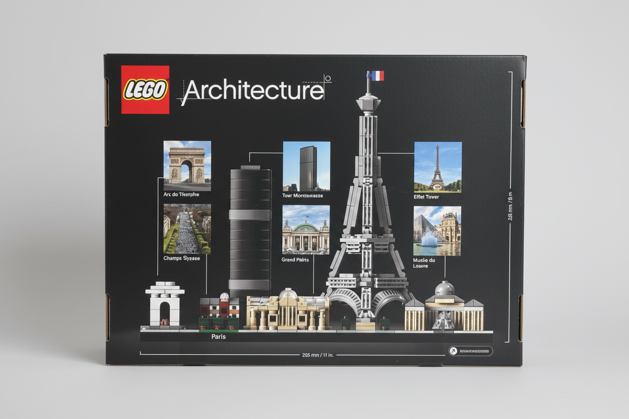 Lego architecture Parijs (21044)