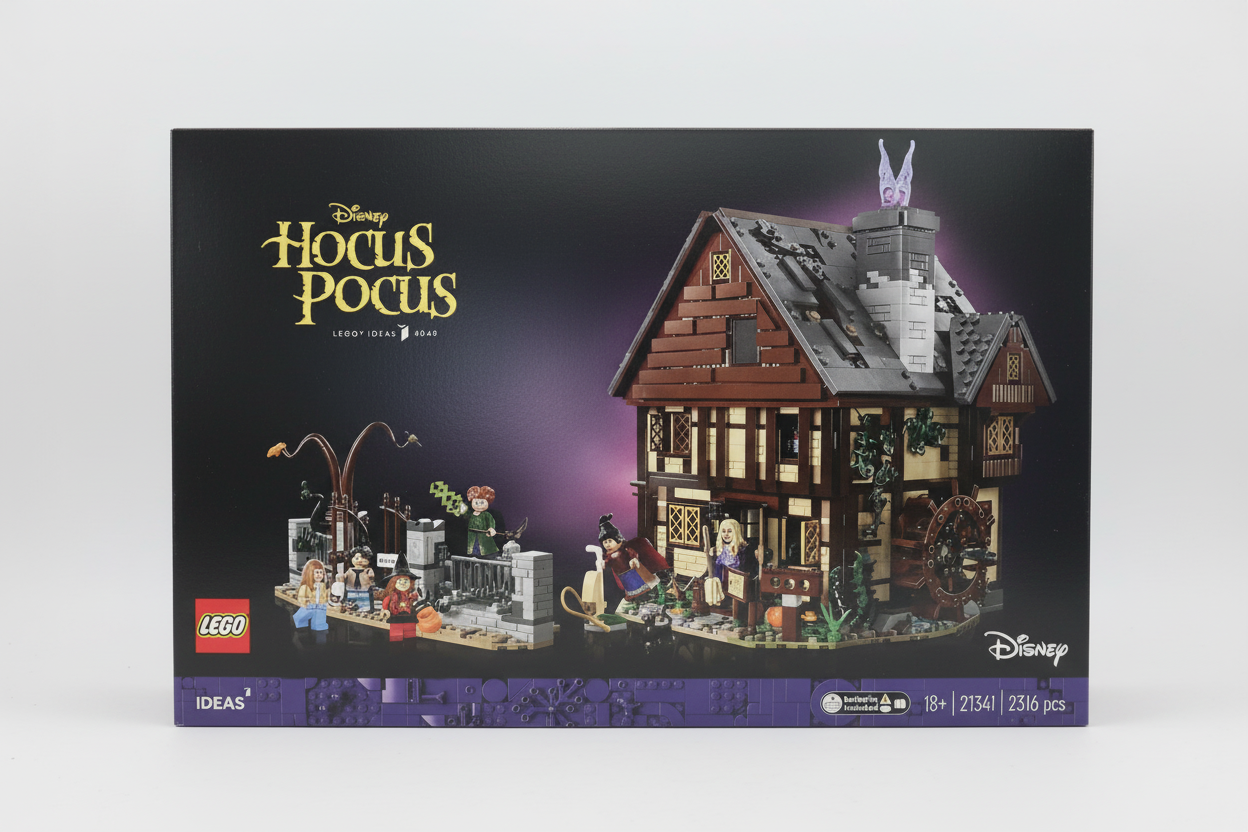 Lego Disney Hocus Pocus: het huisje van de Sanderson-zussen (21341)
