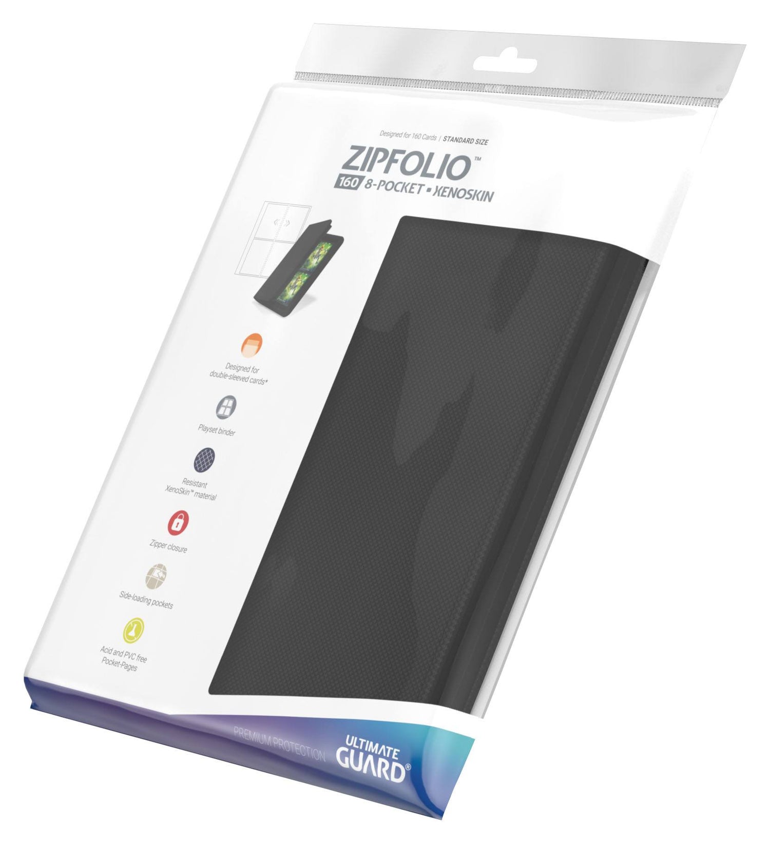 Ultimate Guard Zipfolio 160 8-Pocket Xenoskin