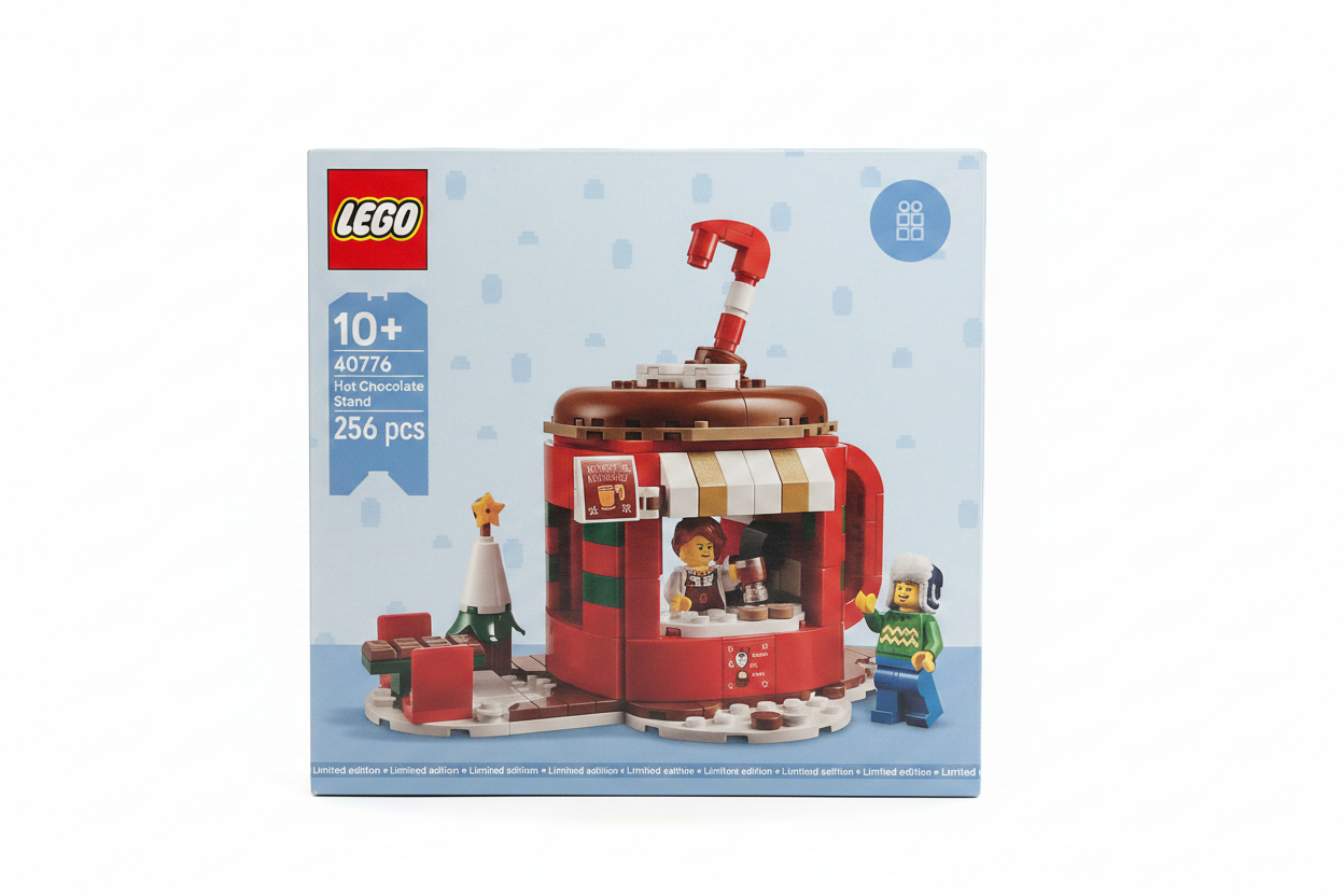 LEGO Hot Chocolate Stand voorkant