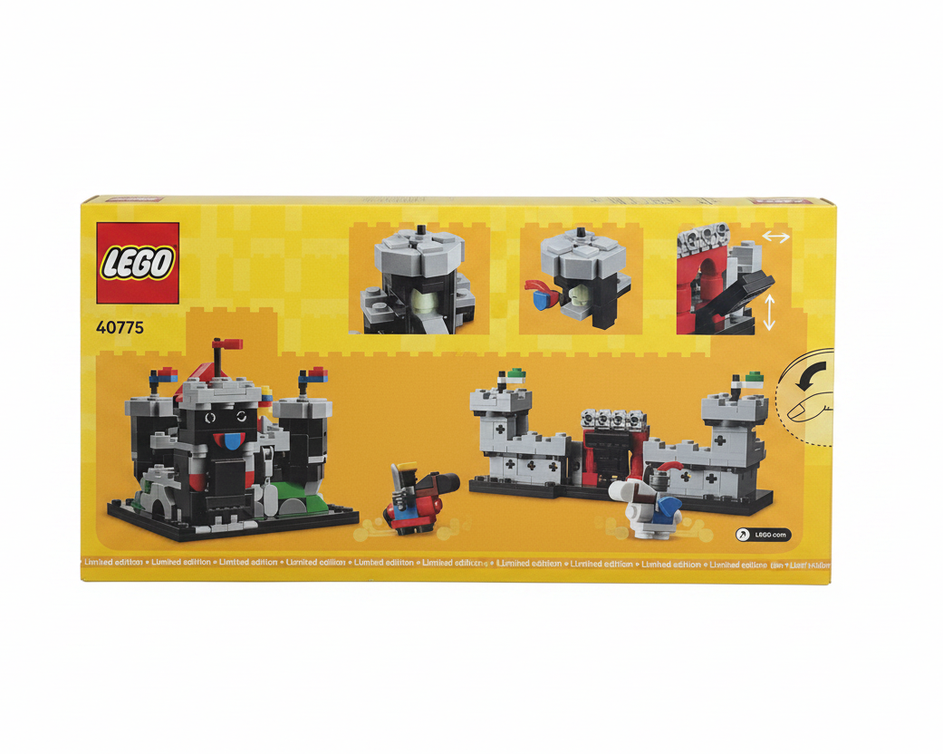 LEGO Mini Knight's Castle achterkant