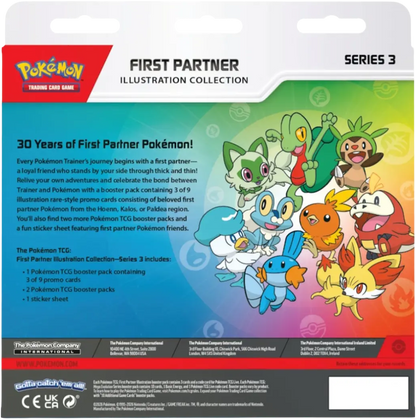 Pokemon First Partner Illustration Collection - Series 3